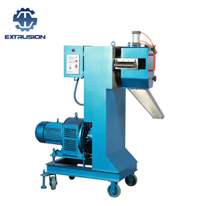 Laboratorio Utilice una máquina de peletizer de plástico personalizada a pequeña escala