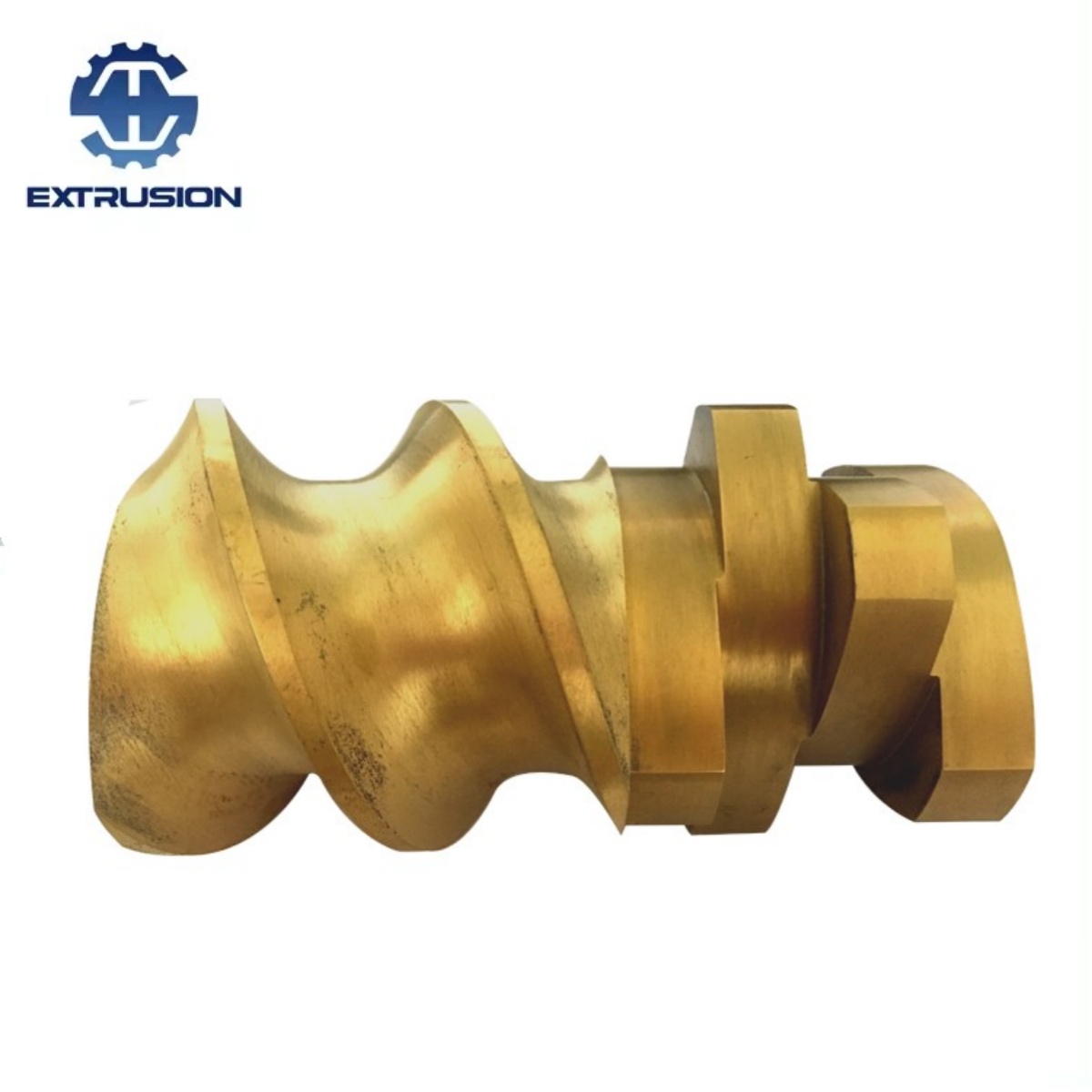 Tornillo y barriles para extrusora de doble tornillo paralelo co-rotativo